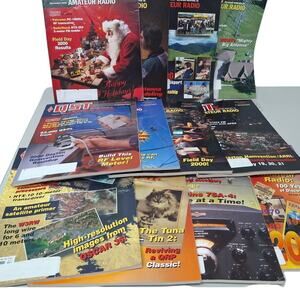 Vintage 2000 QST National Assn Amateur Radio Magazine FULL Year 12 Issues
